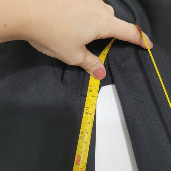 Zara Basic Collection Black Elastic Waist Slim Fit Dressy Pants Size XS - Picture 6 of 6
